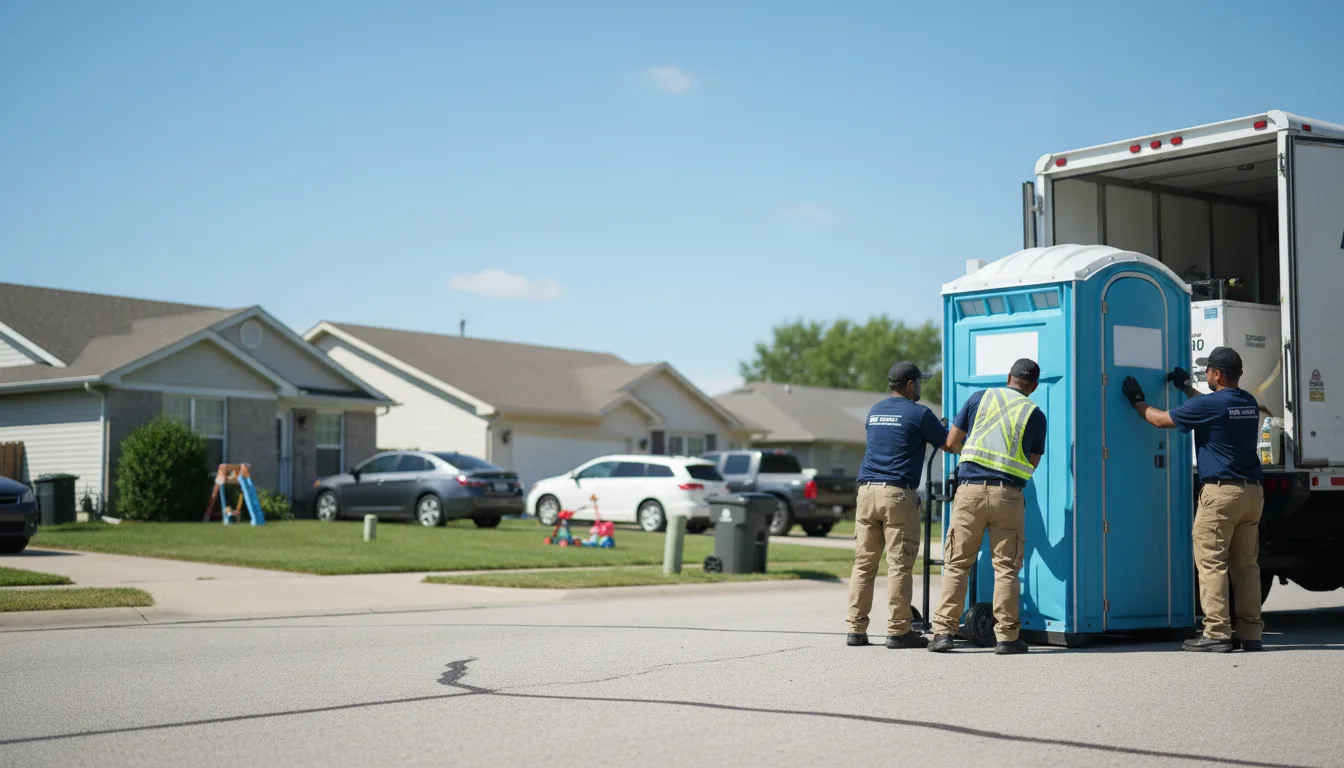 Standard Porta Potty Rentals in Hoffman Estates, IL near me